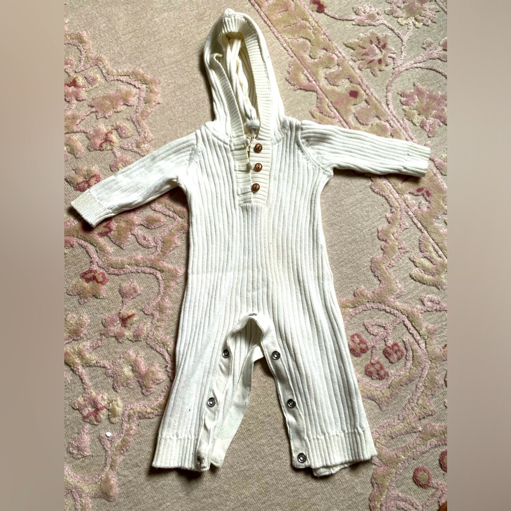 Hope and Henry baby ribbed onsie 0-3 months